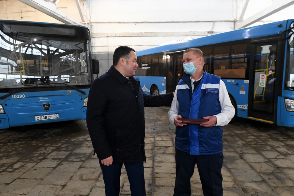 В Тверской области запустят 103 новых автобусных маршрута