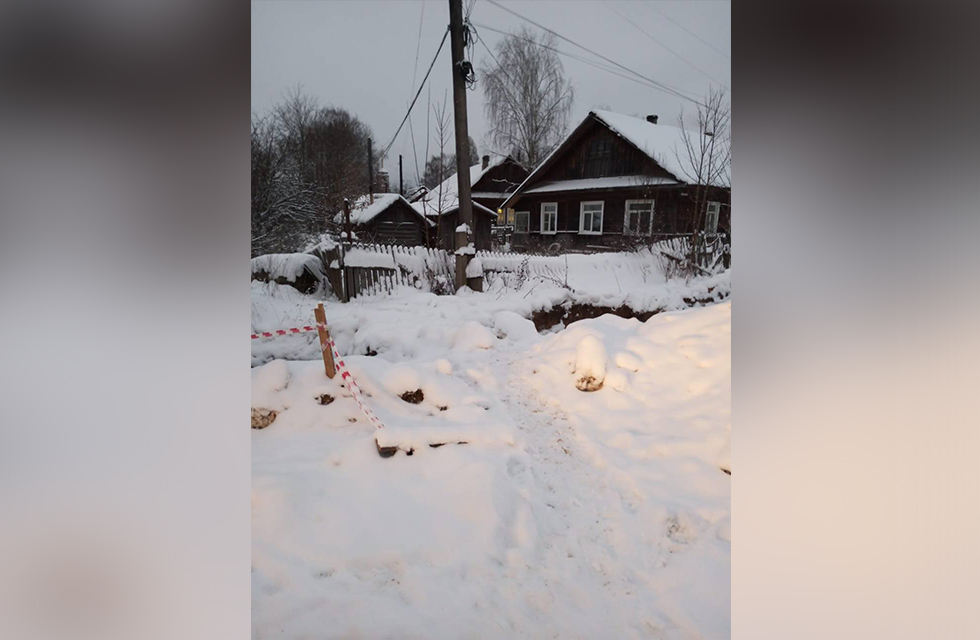 В Тверской области с 26 ноября несколько домов Максатихи оказались без воды. СК ведет проверку