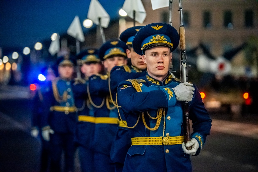 В Твери прошла очередная репетиция парада Победы
