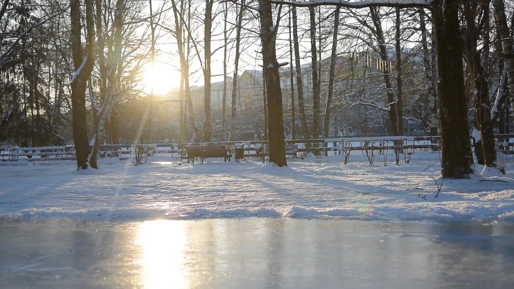 В Твери первым в зимнем сезоне откроется каток в Парке Победы