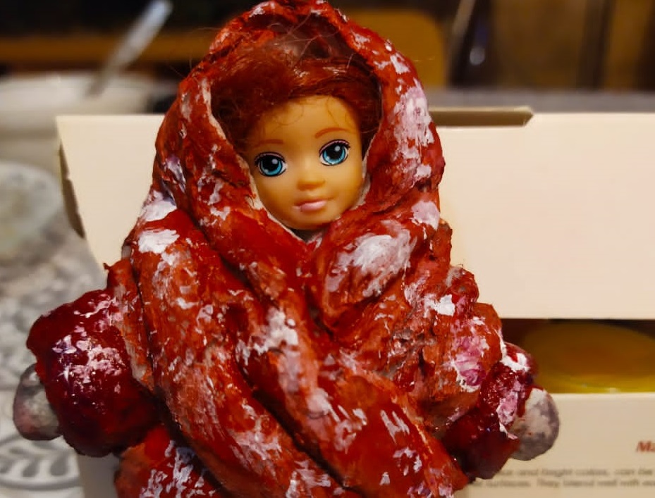 Рыжеволосая смуглянка кукла «Наденька» Вари Смирновой из Твери