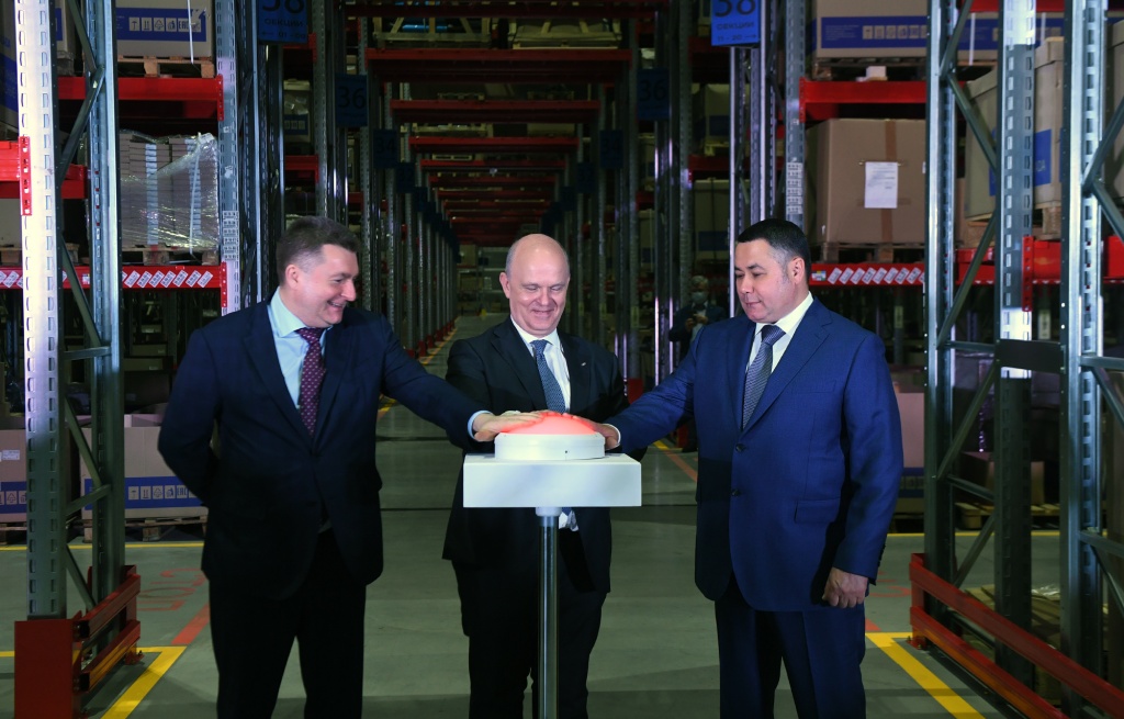 В Тверской области открылся склад запчастей LADA в 25 тыс. квадратных метров