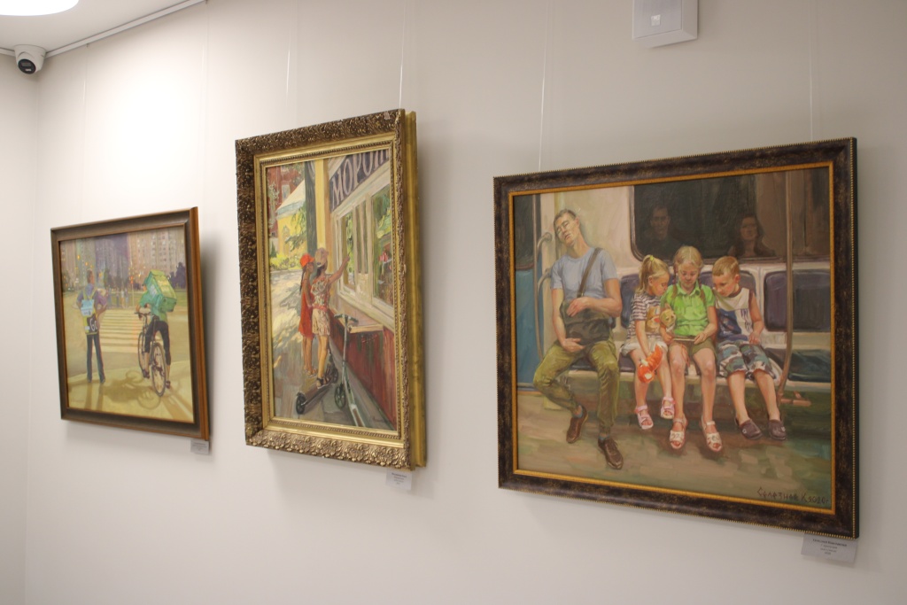 В Твери в музее живописи Валентина Сидорова «На тёплой земле» открылась выставка