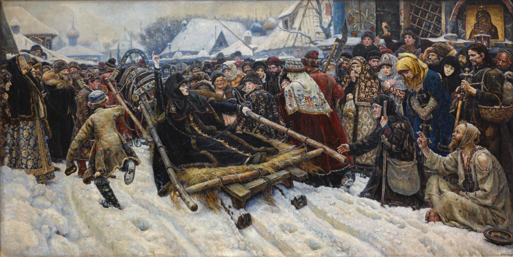 В Тверском императорском дворце покажут этюд Василия Сурикова к «Боярыне Морозовой» 