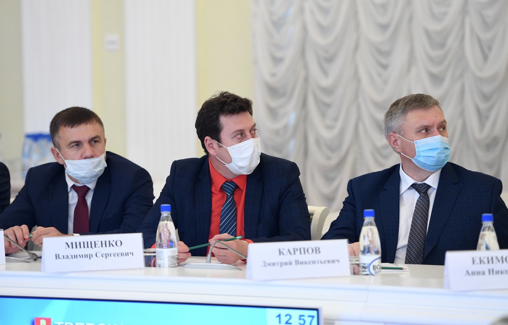Игорь Руденя наметил цели совместной работы областного правительства и ЗС