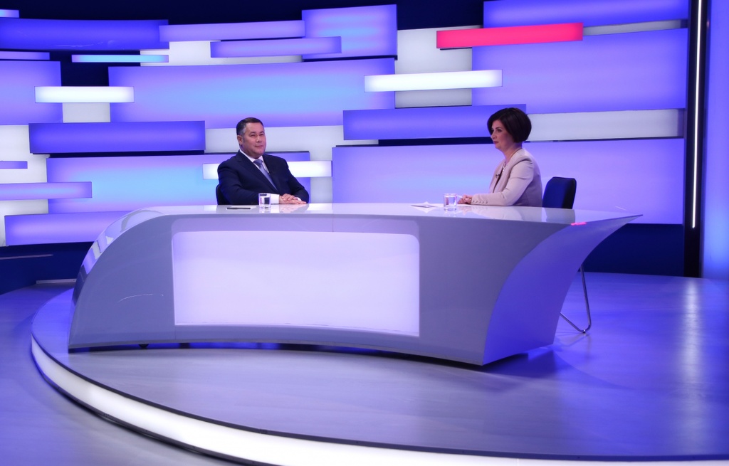 На телеканале «Россия 24» Игорь Руденя снова выступит в прямом эфире