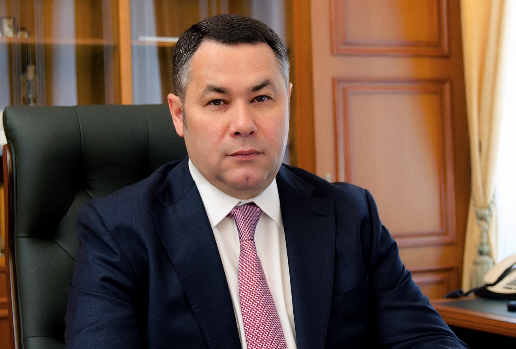 Тверской губернатор Игорь Руденя поздравил СК с первым юбилеем
