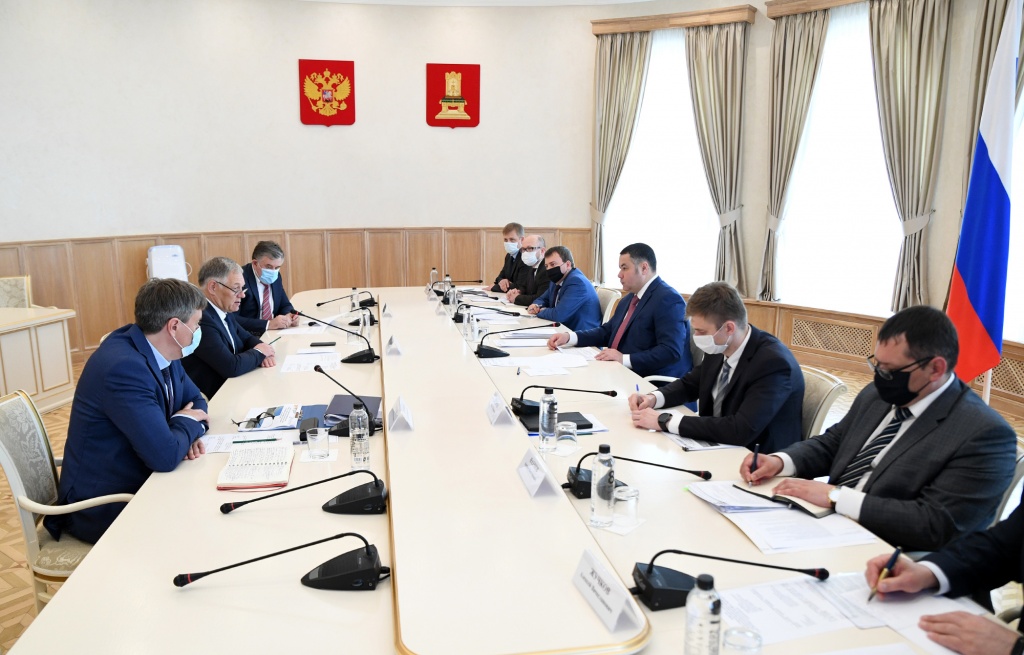 В правительстве Тверской области обсудили строительство Северного обхода Твери