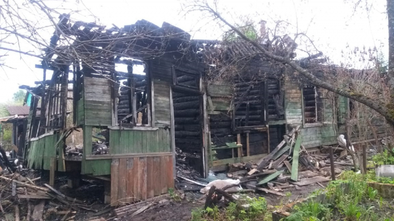 В Тверской области дом москвича запылал из-за ненависти к владельцу