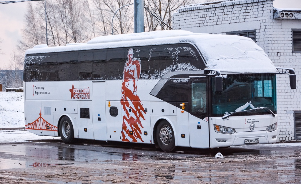 В Тверской области транспорт развивается благодаря монументу во Ржеве