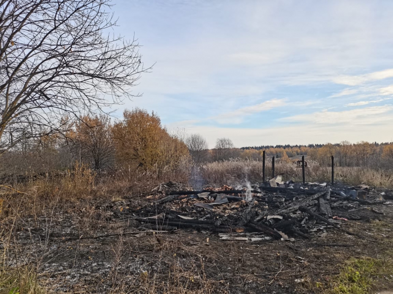 В Тверской области на пожаре в Иван-Горе обнаружили труп 59-летнего мужчины