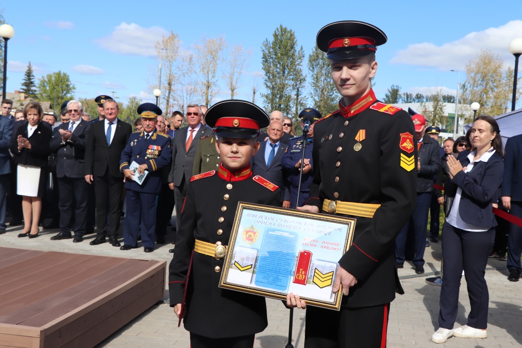 В Твери в суворовцы посвящены 82 будущих защитника Отечества