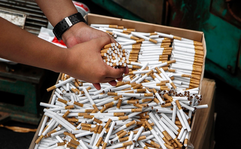 В Твери нашли контрафактные сигареты на 2,5 млн рублей