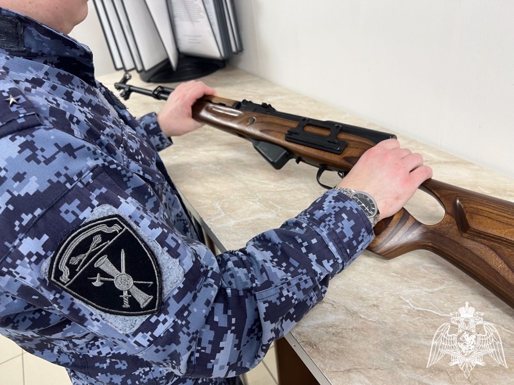 В Тверской области в Росгвардии выявили 25 нарушений оборота оружия