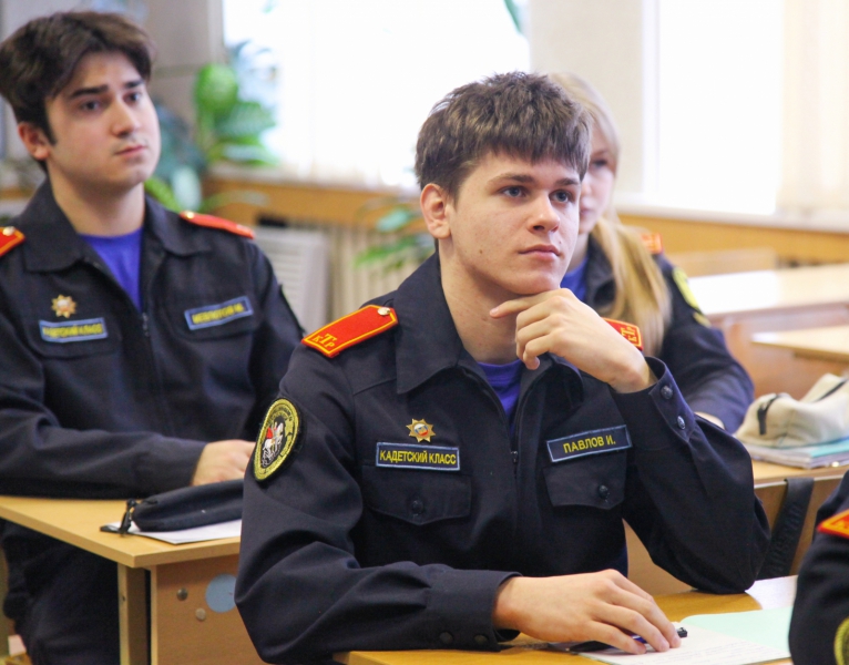 Тверская школа №16 начала прием заявлений в кадетскую роту после 9 класса