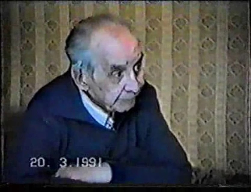 Дмитрий Токарев на видео допроса в 1991 году