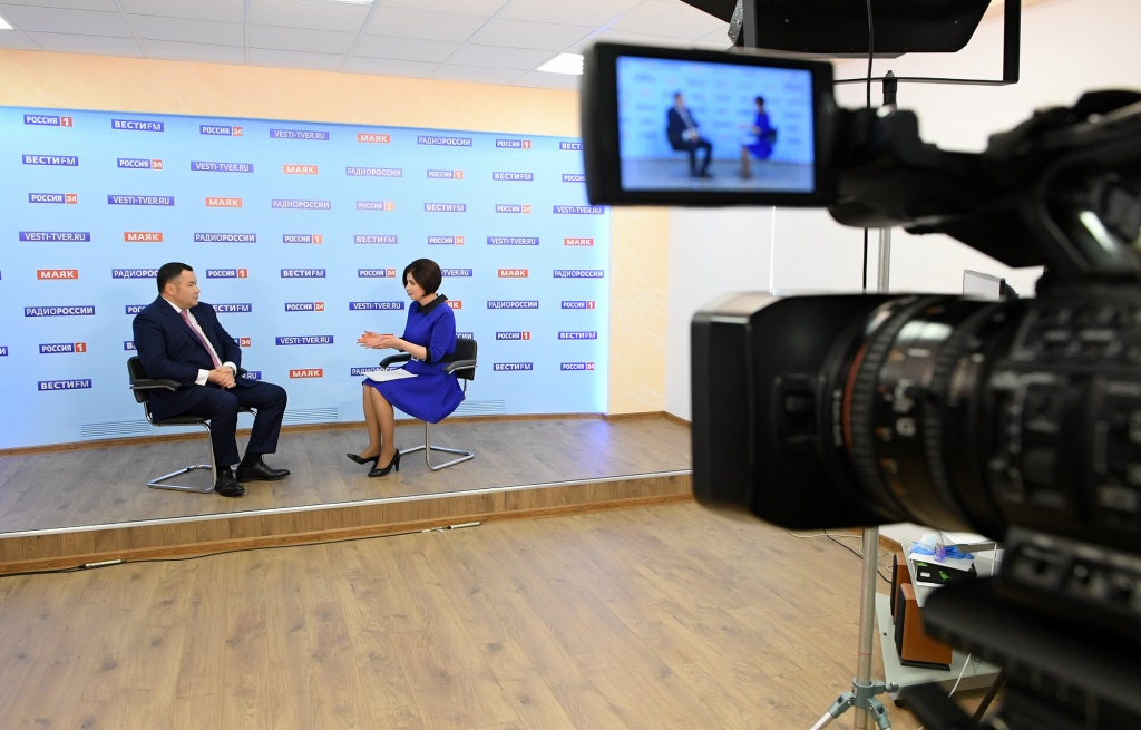 В Тверской области 22 октября губернатор снова выступит в прямом эфире