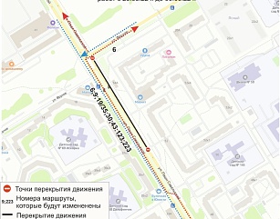 В Твери автобусы будут ходить по одной стороне улицы Паши Савельевой