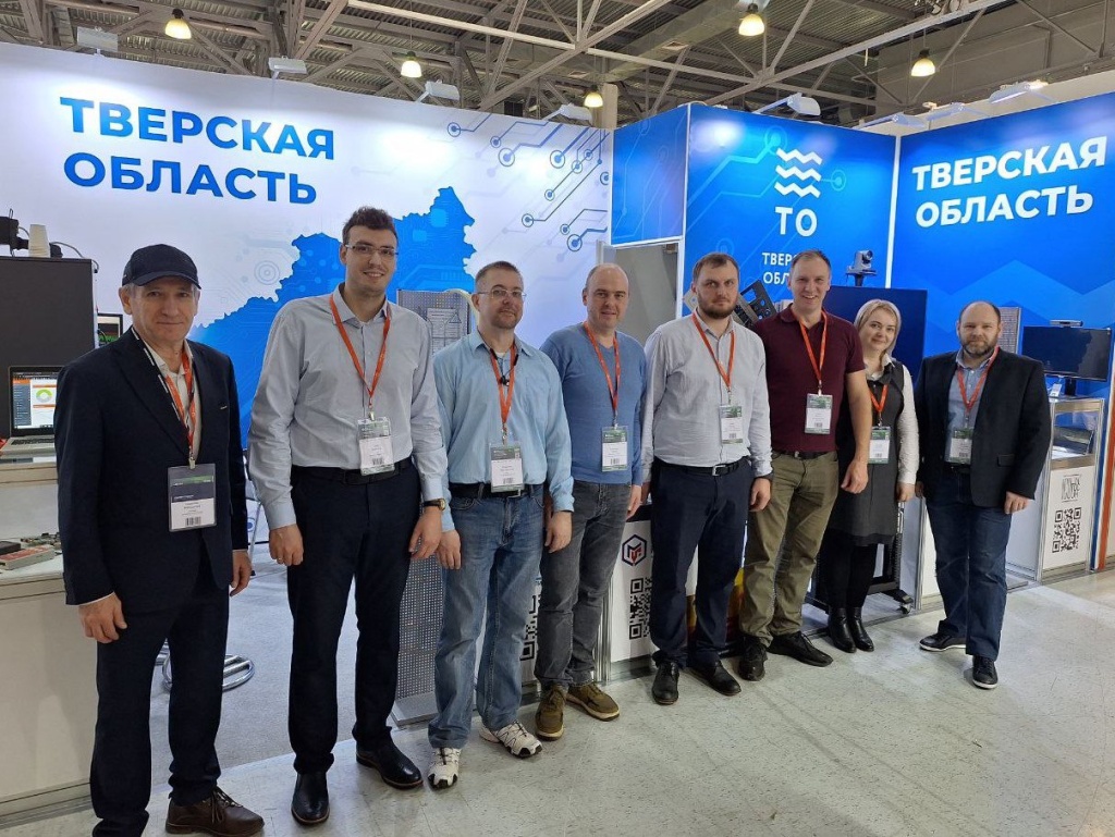 Предприятия Тверской области принимают участие в выставке электроники ExpoElectronica 2024